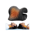 3s heated neck stretcher for pain relief with graphene heating pad