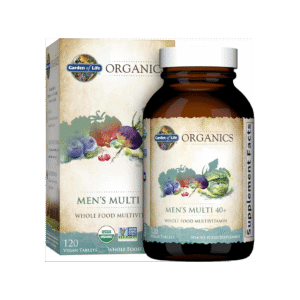Whole food multivitamin for men - organic natural vitamins