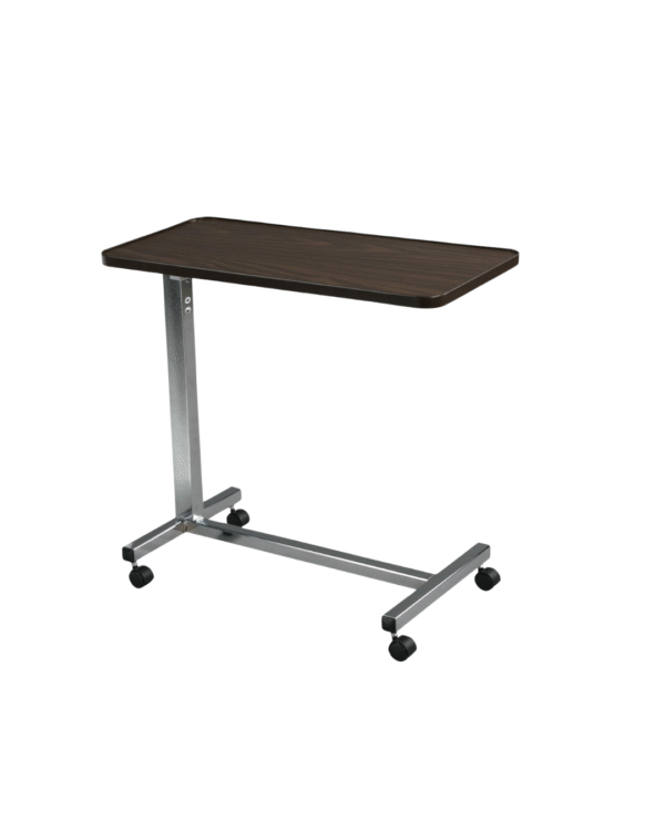 adjustable-overbed-table-with-wheels